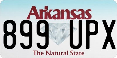 AR license plate 899UPX