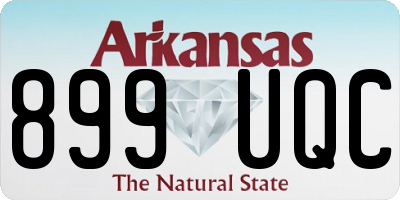 AR license plate 899UQC