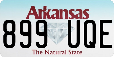 AR license plate 899UQE