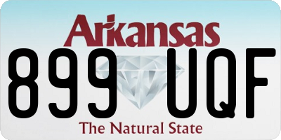 AR license plate 899UQF