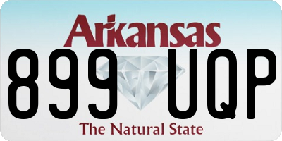 AR license plate 899UQP