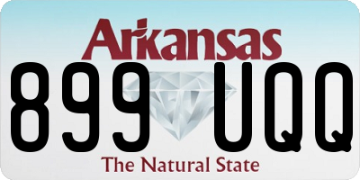 AR license plate 899UQQ