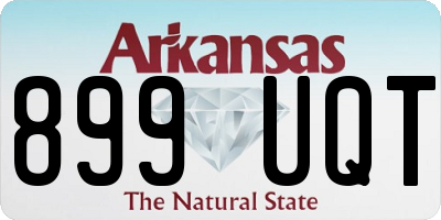 AR license plate 899UQT