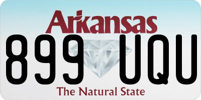 AR license plate 899UQU