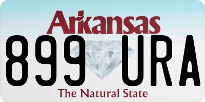 AR license plate 899URA