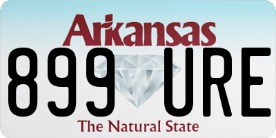 AR license plate 899URE