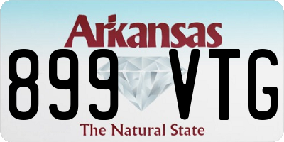 AR license plate 899VTG