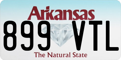 AR license plate 899VTL