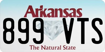 AR license plate 899VTS
