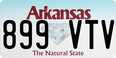 AR license plate 899VTV