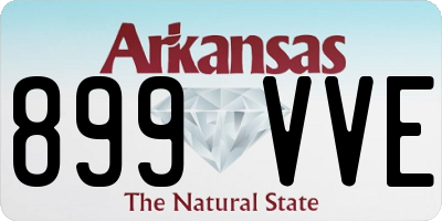 AR license plate 899VVE