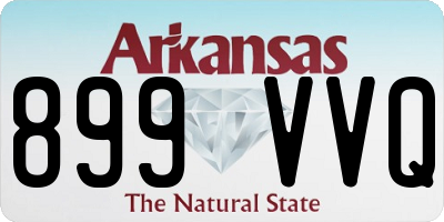 AR license plate 899VVQ