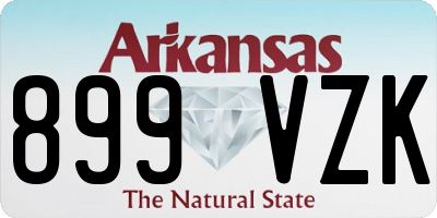 AR license plate 899VZK