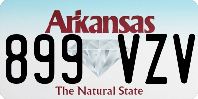 AR license plate 899VZV