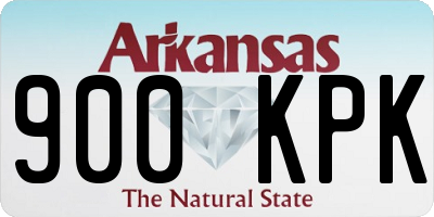 AR license plate 900KPK