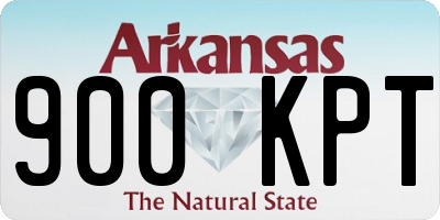 AR license plate 900KPT