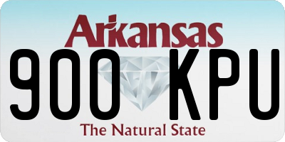 AR license plate 900KPU