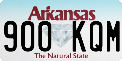 AR license plate 900KQM