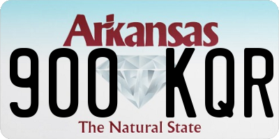 AR license plate 900KQR