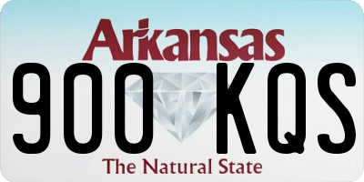 AR license plate 900KQS