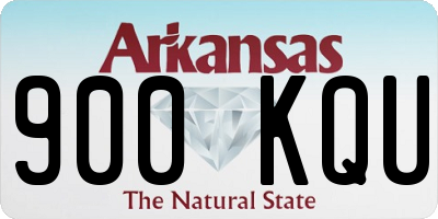 AR license plate 900KQU