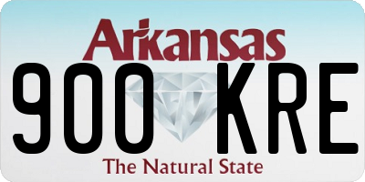 AR license plate 900KRE