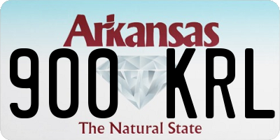 AR license plate 900KRL