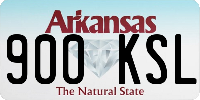 AR license plate 900KSL