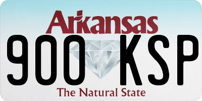 AR license plate 900KSP