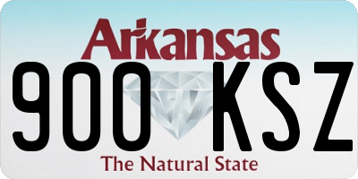 AR license plate 900KSZ