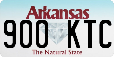 AR license plate 900KTC