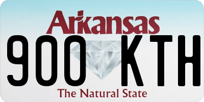 AR license plate 900KTH