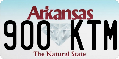 AR license plate 900KTM