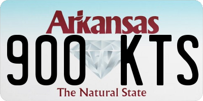 AR license plate 900KTS