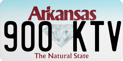 AR license plate 900KTV