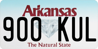 AR license plate 900KUL
