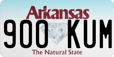 AR license plate 900KUM