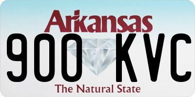 AR license plate 900KVC