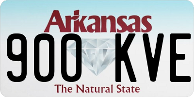 AR license plate 900KVE