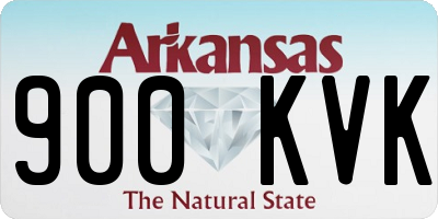 AR license plate 900KVK