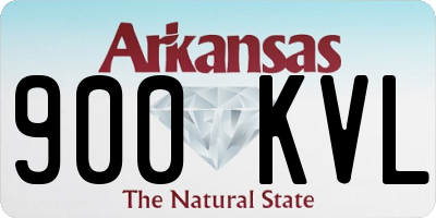AR license plate 900KVL