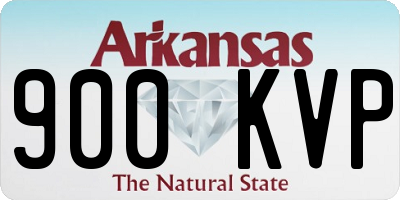 AR license plate 900KVP