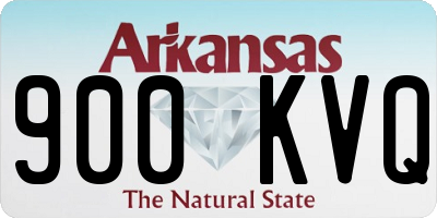 AR license plate 900KVQ