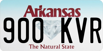 AR license plate 900KVR