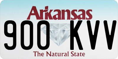 AR license plate 900KVV