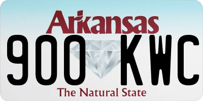 AR license plate 900KWC