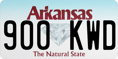 AR license plate 900KWD