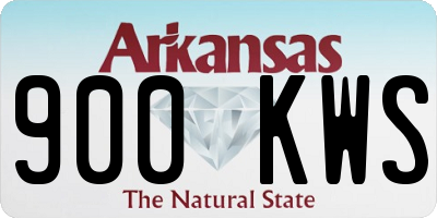 AR license plate 900KWS