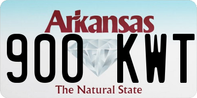 AR license plate 900KWT