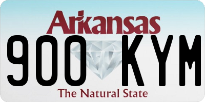 AR license plate 900KYM